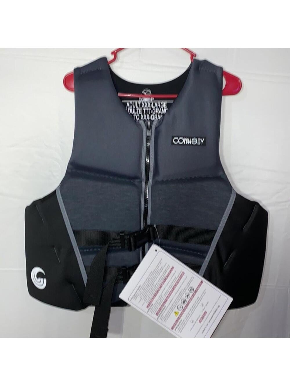 NWT! Connelly Men's Classic Neoprene Vest Life Jacket Size 3XL / 52" - 56” Chest